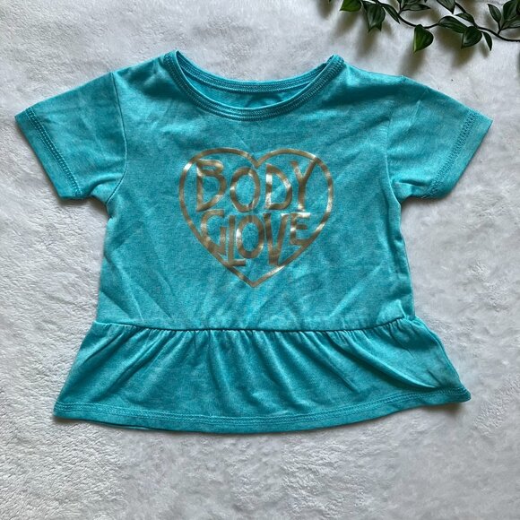 Body Glove 12M 3-Piece Turquoise Grey Baby Girl Outfit EUC Sporty Set - Picture 2 of 16